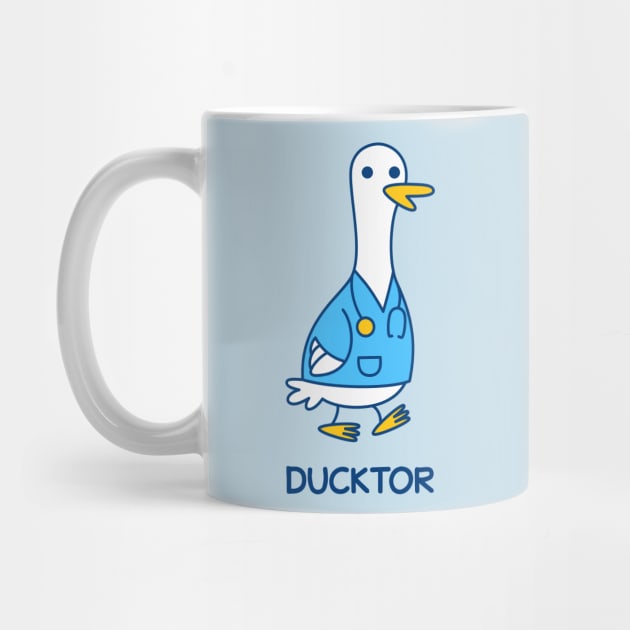 Ducktor Duck Doctor by dumbshirts